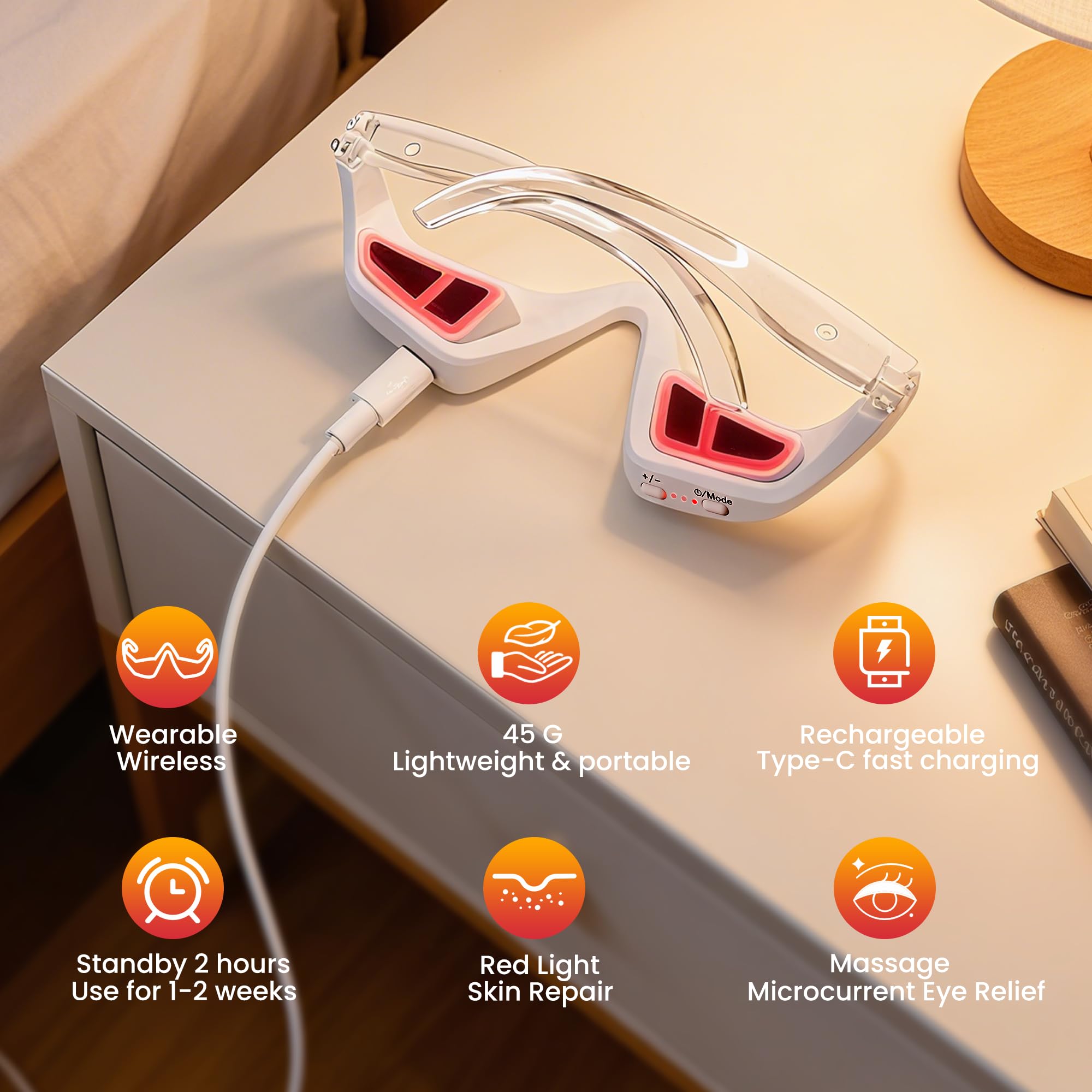Npccto batterie rechargeable, charge rapide Type-C.