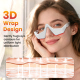 Npccto lunettes thérapie rouge 650nm, microcourant doux pour une routine maison.