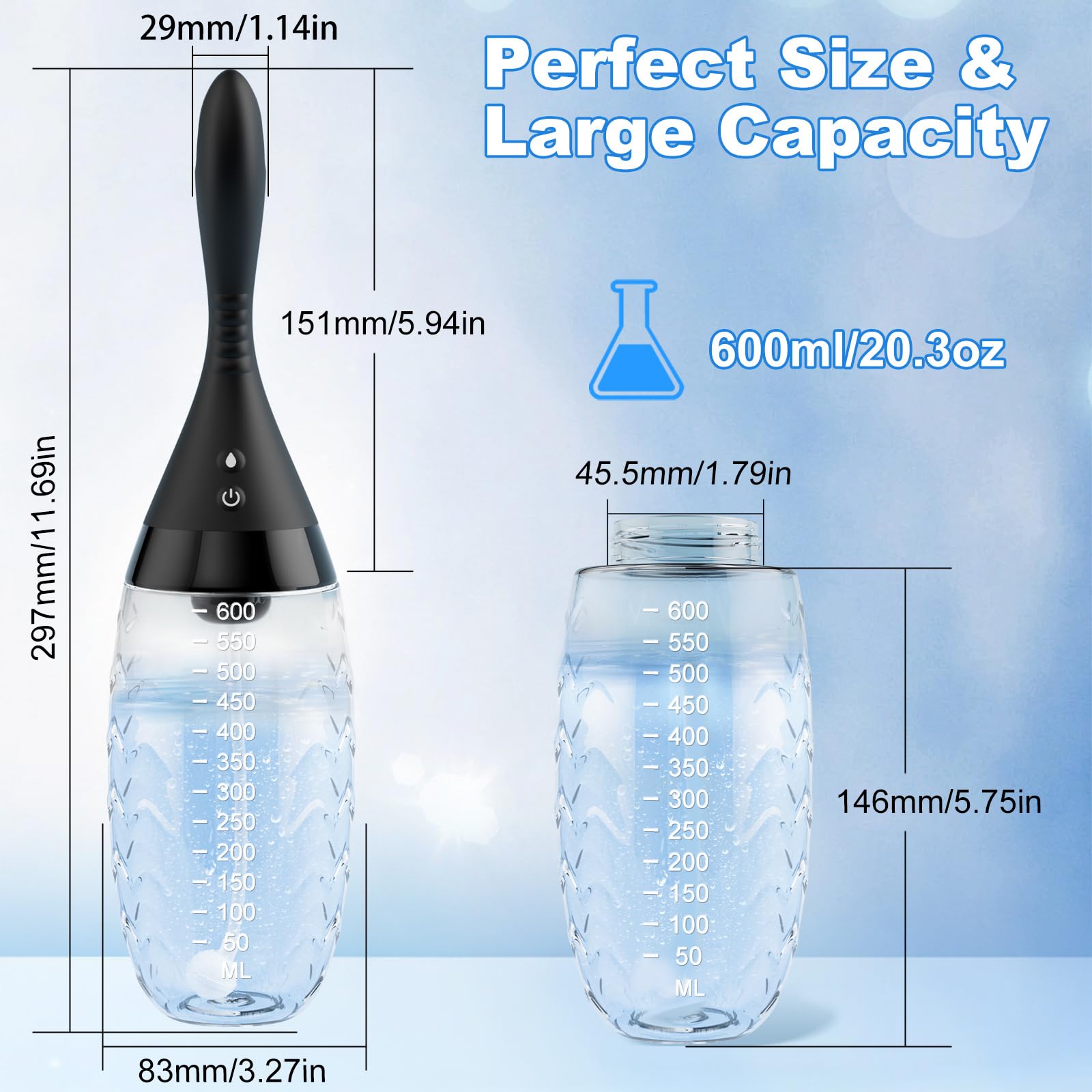 Silicone doux NPZO pour un contact peau agréable et sûr.