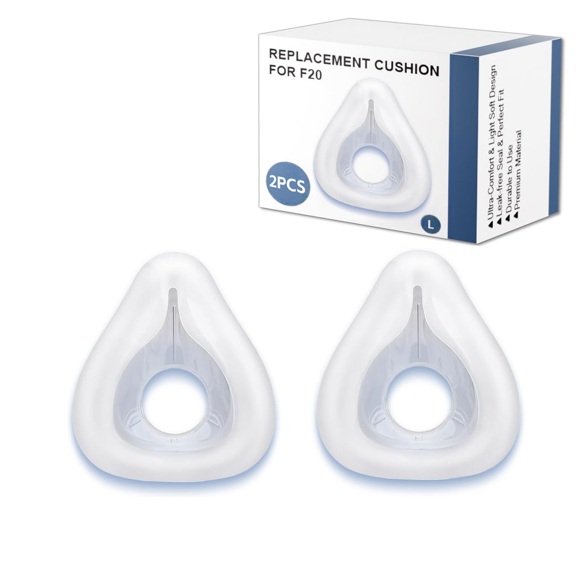 Coussin de remplacement NQIAO pour AirFit F20 Grand, ajustement sûr.