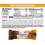 Barre NuGo Bio chocolat noir, 10 g protéine végétale pour énergie durable.