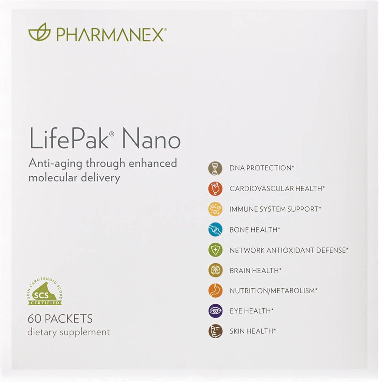 Nu Skin Lifepak Nano emballage pratique pour une routine nutritive quotidienne
