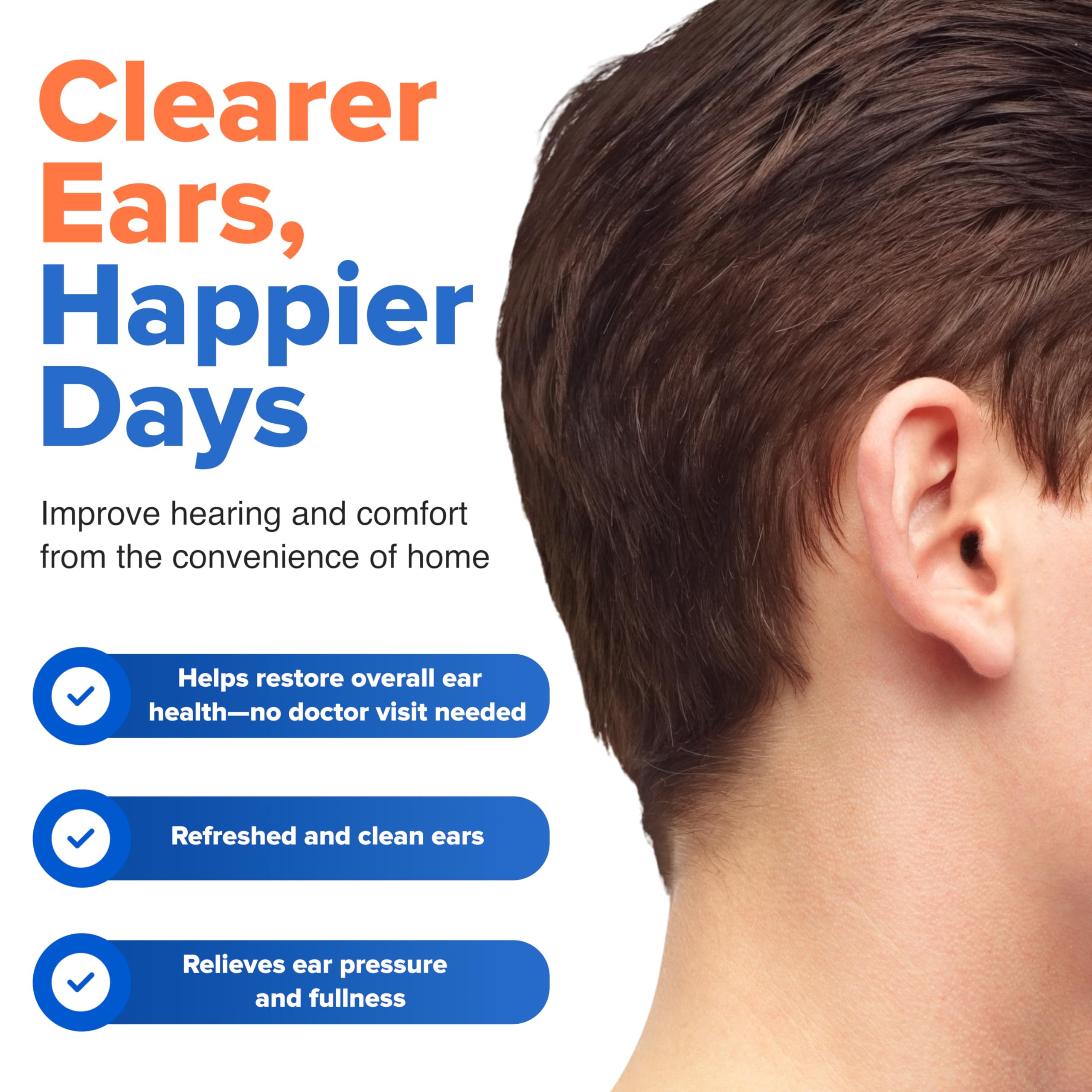 Nuance Medical EarClear Rx – système recommandé par médecin: méthode fiable à domicile.