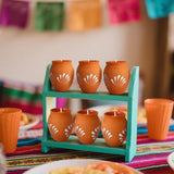 Ambiance Cinco de Mayo Nuanchu Cantaritos Barro Mexicains décor traditionnel