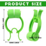 Nuanchu clip nasal bleu en gros plan, confort et ajustement