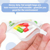 Nuanchu sachets-pilules compactes et portables pour voyage.