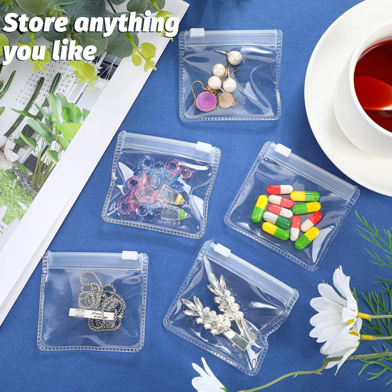 Nuanchu sachets-pilules polyvalents pour petits objets et accessoires.