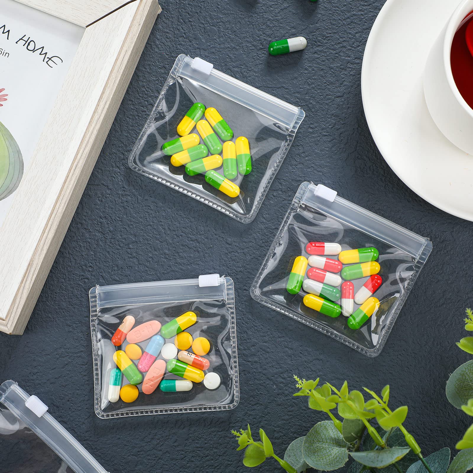 Nuanchu ensemble de 36 pièces, sachets réutilisables et pratiques.