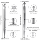 Nuanchu Stylo acupression double-tête bras et mains, utilisation simple.