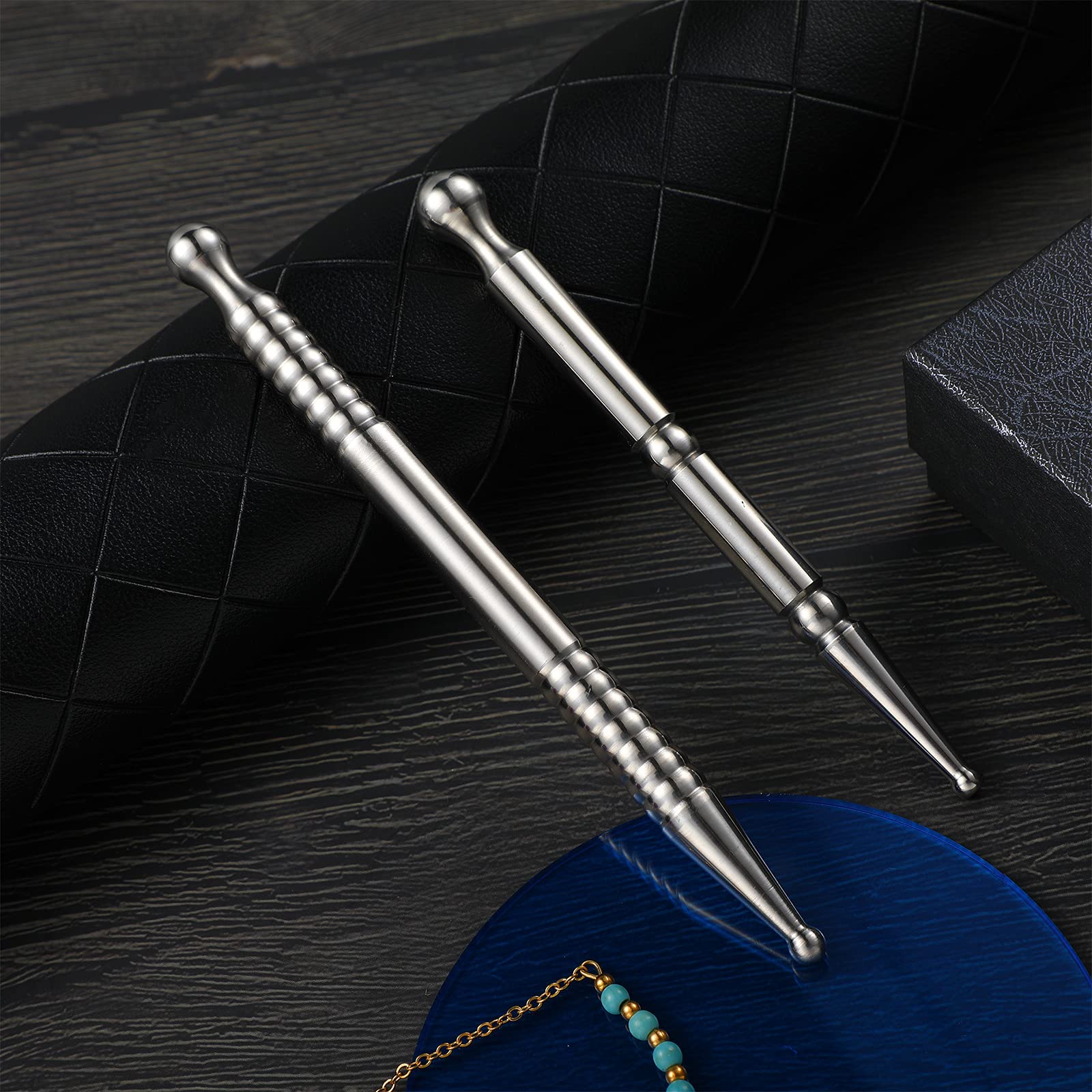 Nuanchu Stylo acupression double-tête cervicale, détente ciblée.