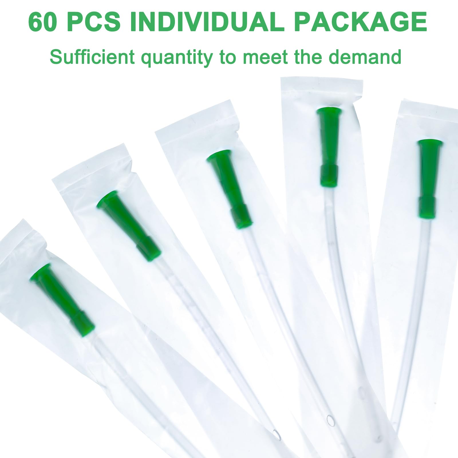 Nuanchu tubes pvc lot de 60 tubes, utile pour remplacements répétés.