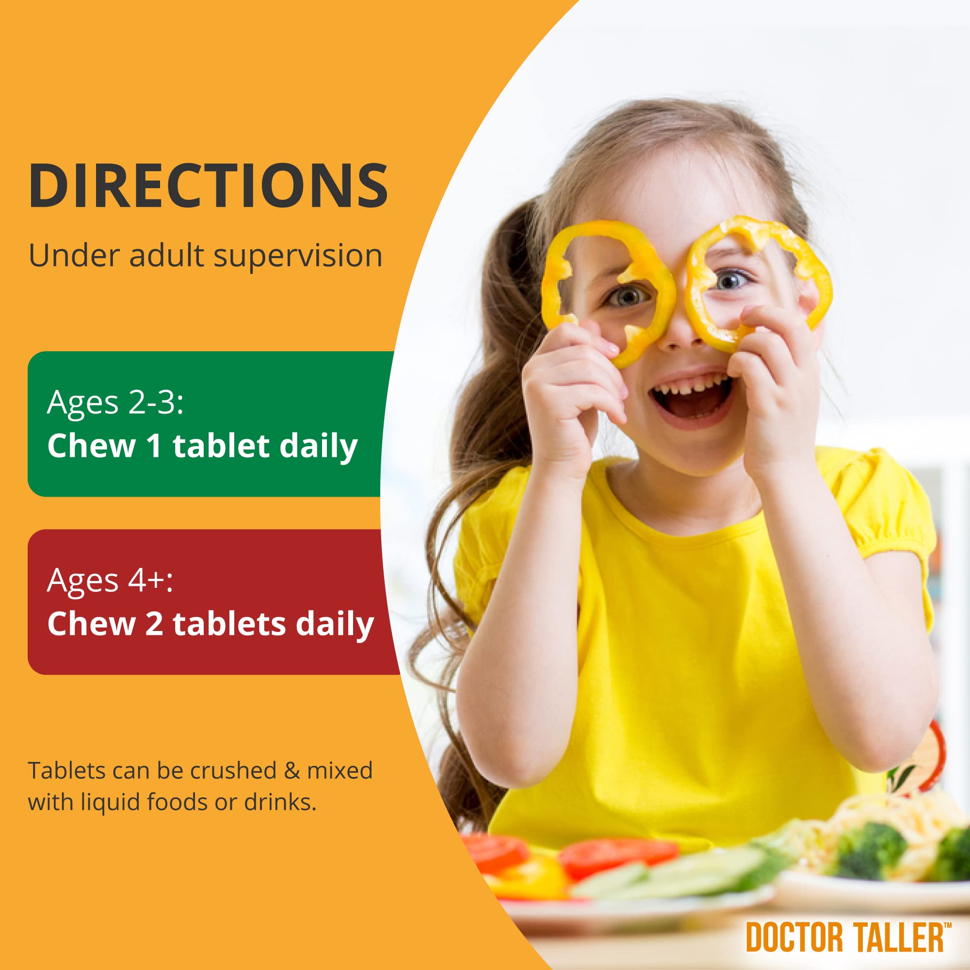 NuBest Doctor Taller Kids - pastilles à croquer goût raisin, plaisir quotidien pour les enfants.