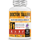 Tablettes multivitamines NuBest Doctor Taller Kids, soutien nutritionnel naturel.