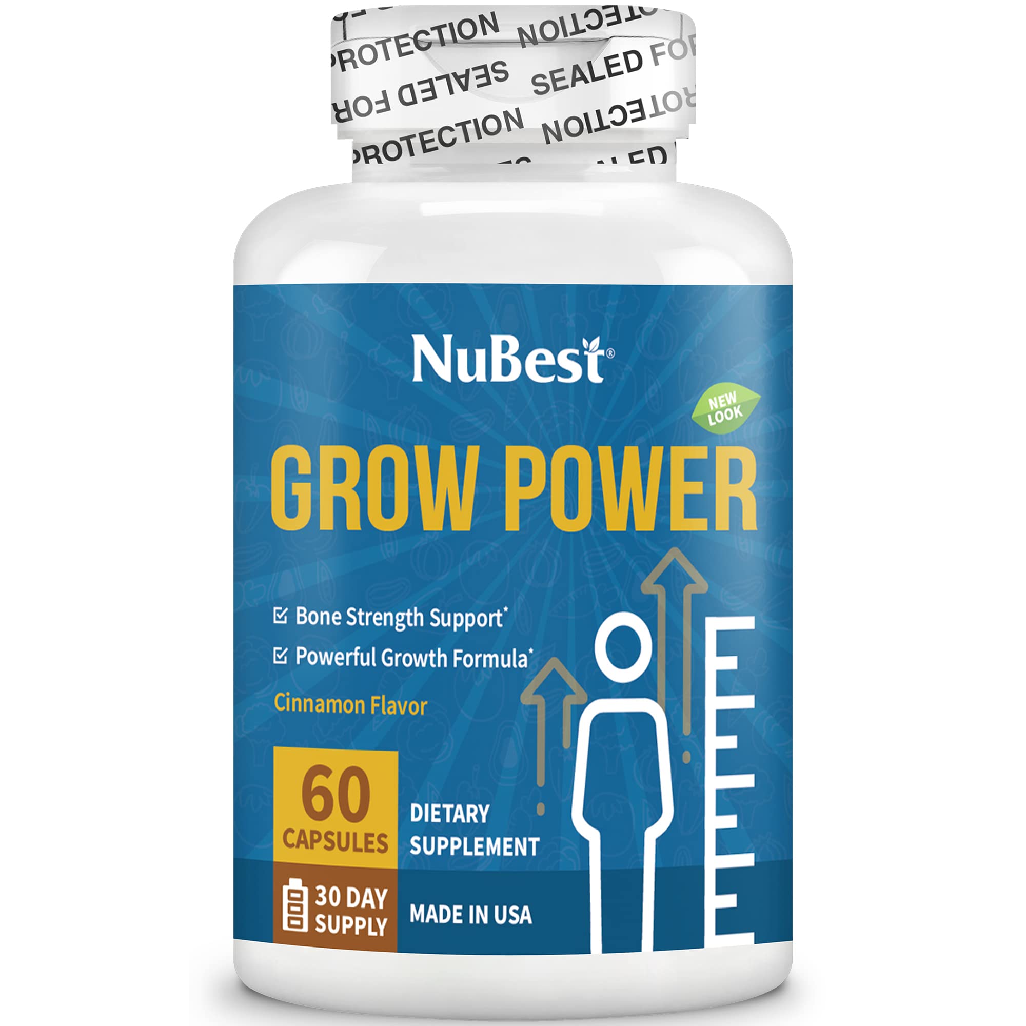 NuBest Grow Power — Produit adapté aux enfants et adolescents pour le bien-être général.