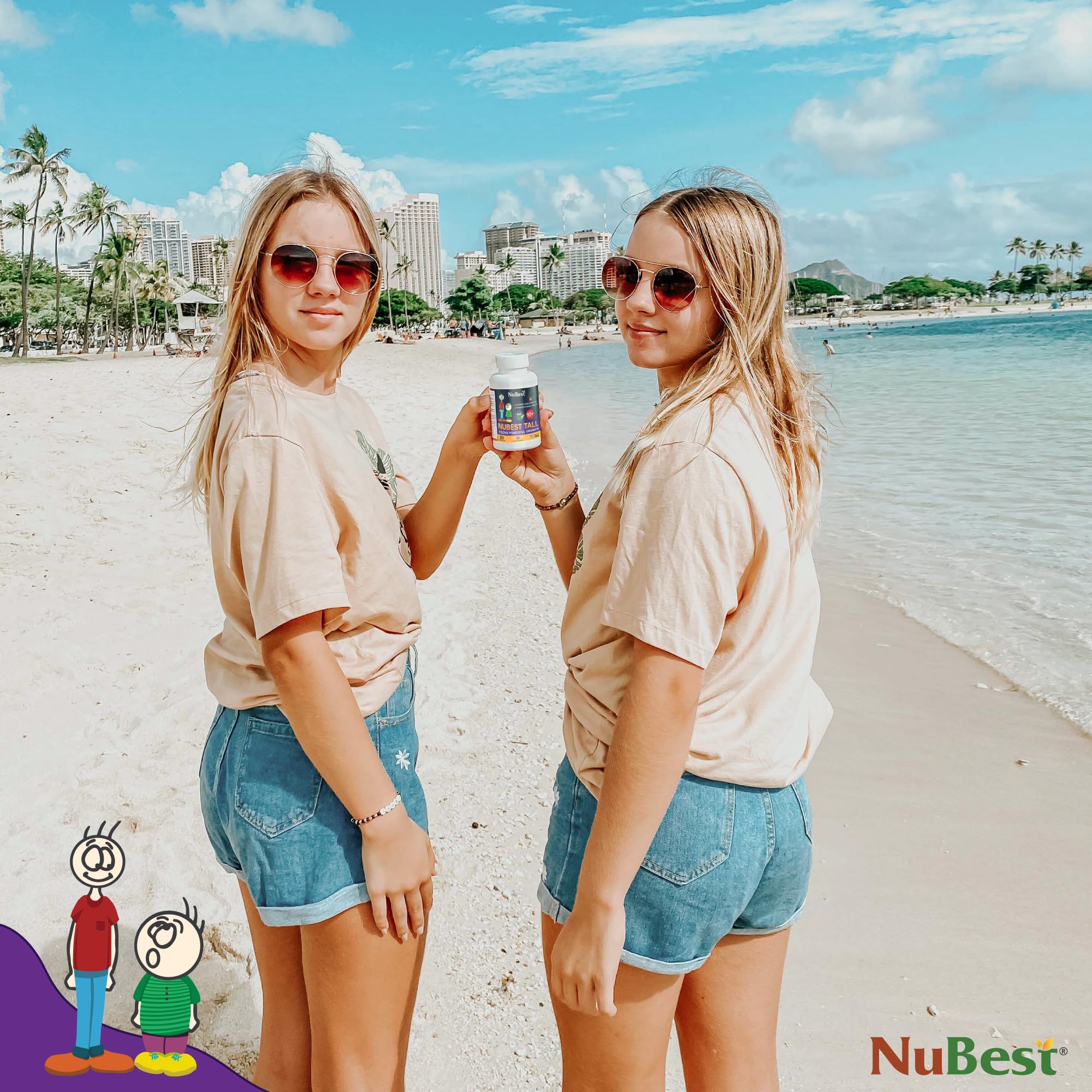 NuBest Tall 10+ – fabrication aux États‑Unis avec des normes de sécurité.