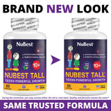 NuBest Tall 10+ gélules faciles à avaler.