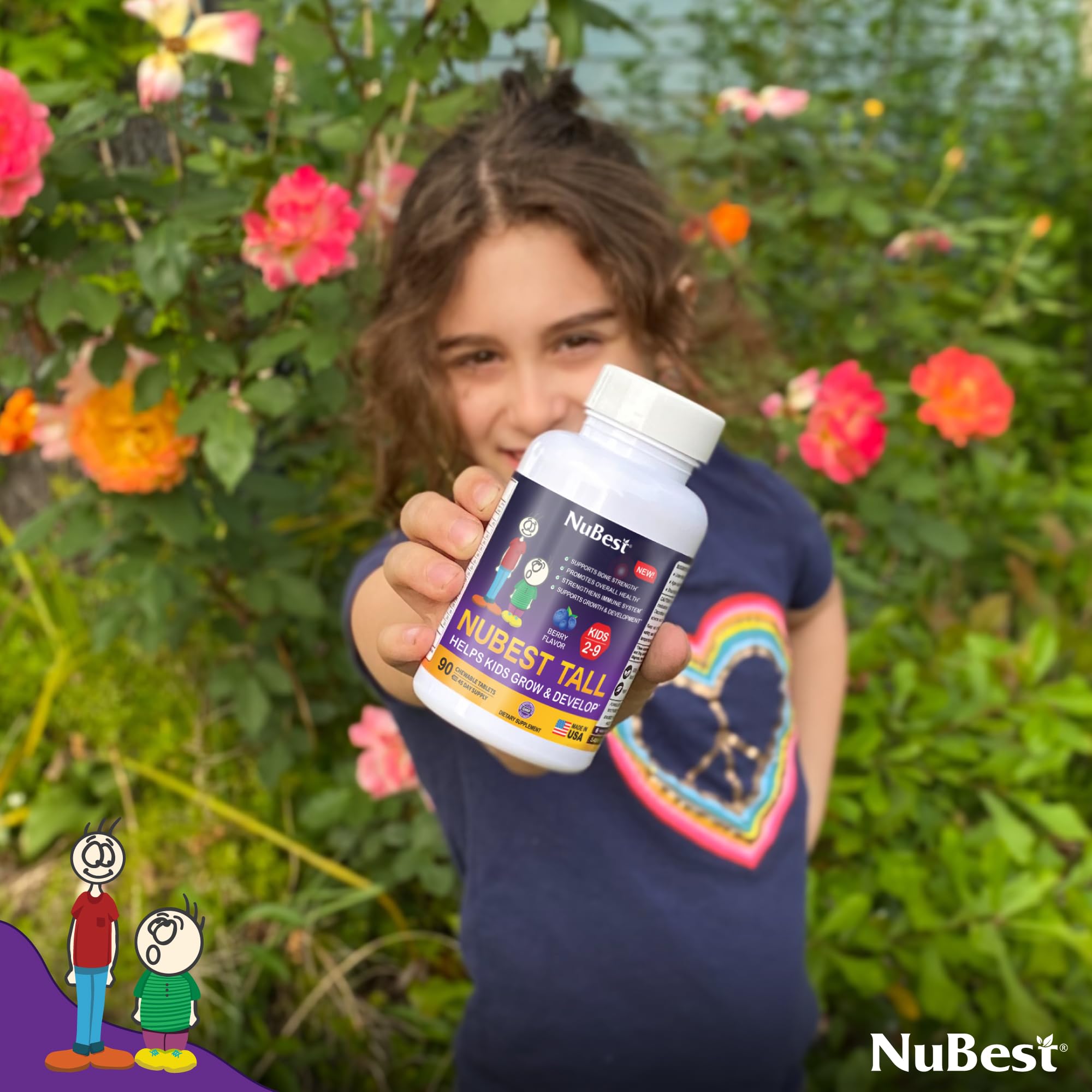 NuBest Tall Kids pratique à intégrer après le repas