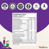 NuBest Tall Kids – sans sucre ajouté, option pratique pour l’école.