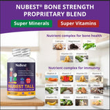 NuBest Tall Kids, tablettes fruits rouges faciles à mâcher pour le quotidien.