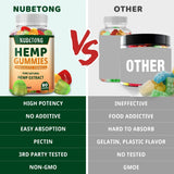 Gomme Nubetong vegan sans additifs : choix éthique et sans gélatine.