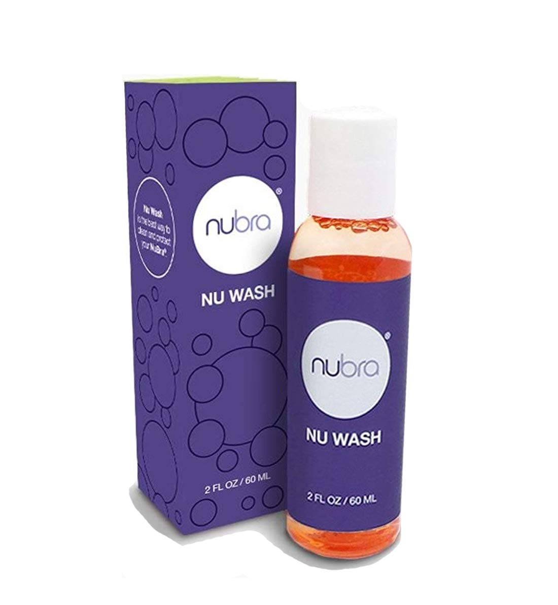NuBra Nu Wash utilisation des adhésifs sous l'eau courante pour rinçage rapide.