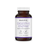 Nucific Digestive Enzyme: capsules dans la bouteille, soutien potentiel pour la digestion au quotidien.