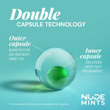 NUDE MINTS: étui portable pour fraîcheur en déplacement.