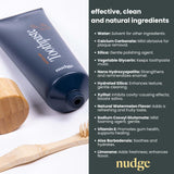 Nudge dentifrice emballage minimaliste, design épuré