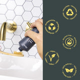 Nudge dentifrice sans fluor et sans SLS, composition claire sur l’emballage.