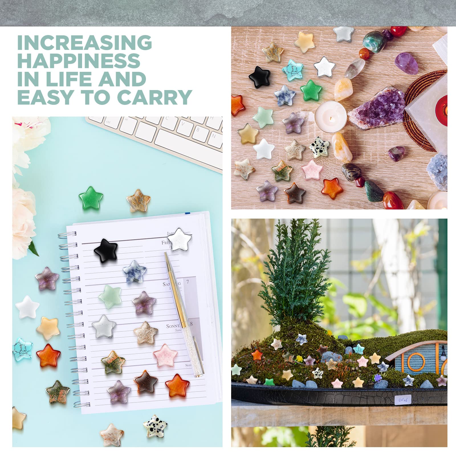Accessoires de bricolage Nuenen – pierres étoiles pour personnaliser bijoux.