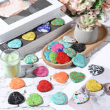 Nuenen cœur cristal bricolage, matériau élégant pour bijoux et décorations.