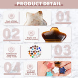 Nuenen petites pierres porte 20mm compactes pour sac et poches.