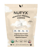 NUFYX Poudre Protéinée Céleste, emballage neutre pratique pour démarrer la journée.