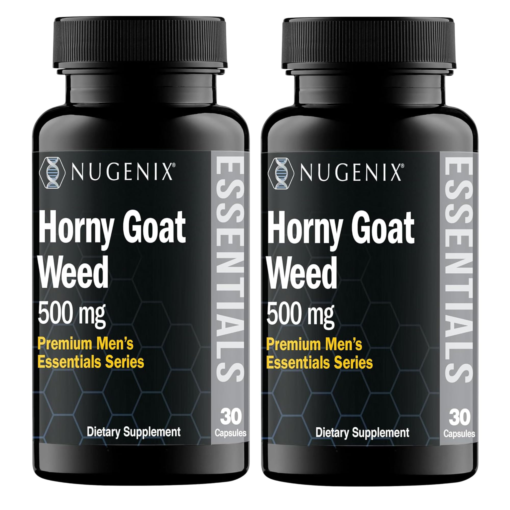 Capsules Nugenix Épimède: format pratique pour votre routine quotidienne.