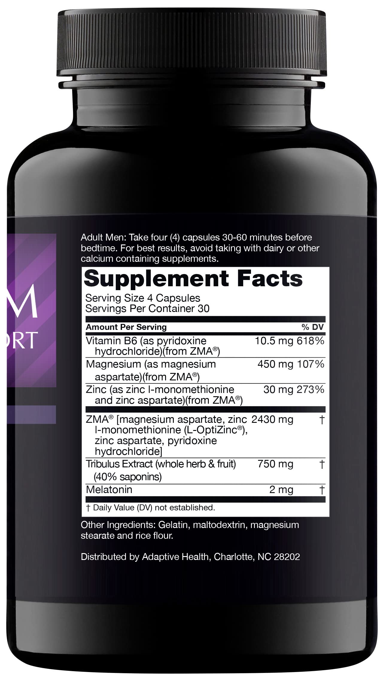 Nugenix PM ZMA: capsules-dosage-nocturne faciles à intégrer à la routine nocturne.