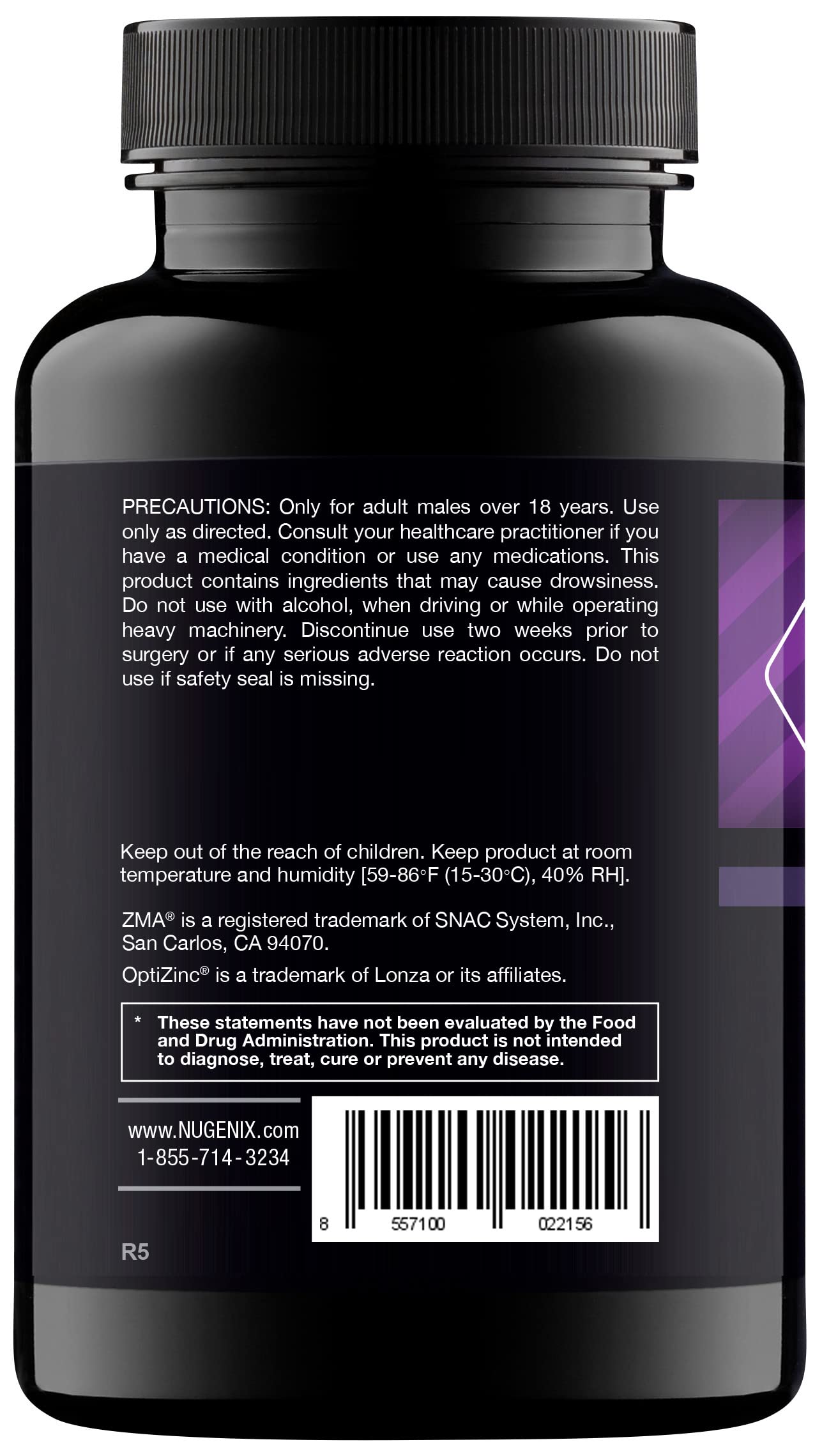 Nugenix PM ZMA: tablettes-dans-main montrant la prise adaptée au soir.