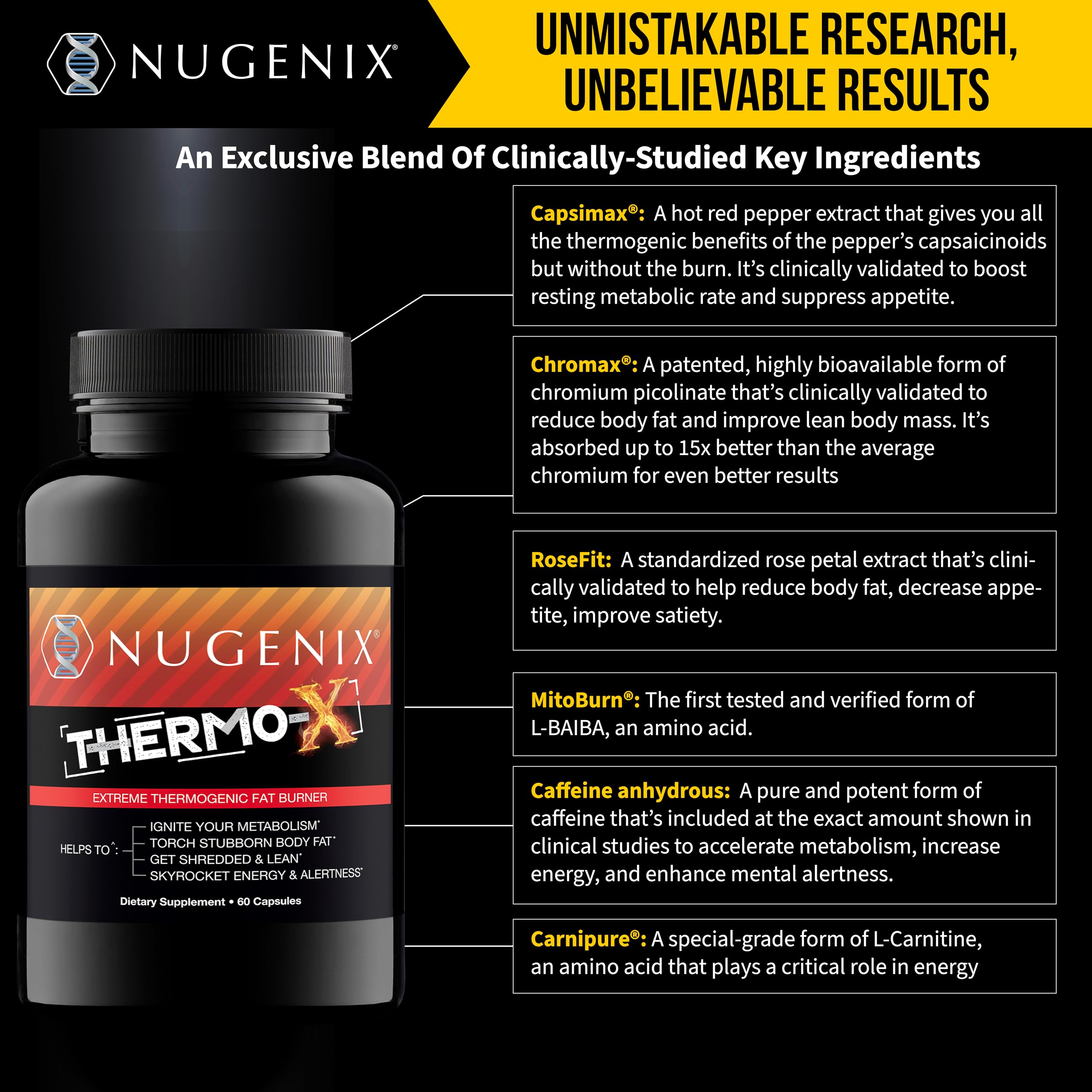 Nugenix Thermo-X: prise quotidienne rapide lors du petit-déjeuner