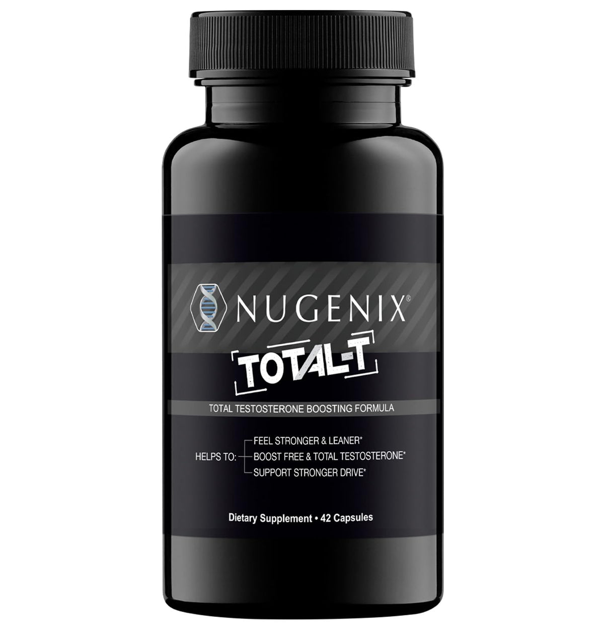 Bouteille Nugenix Total-T avec capsules faciles à prendre et énergie potentielle