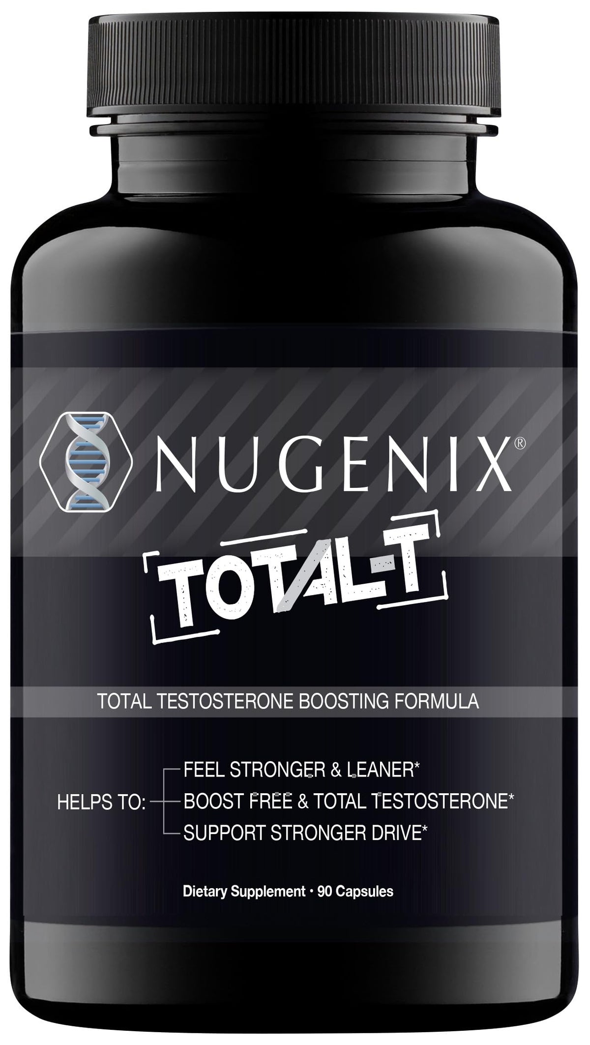 Nugenix Total-T, bouteille énergétique idéale pour routine matinale et entrainement.