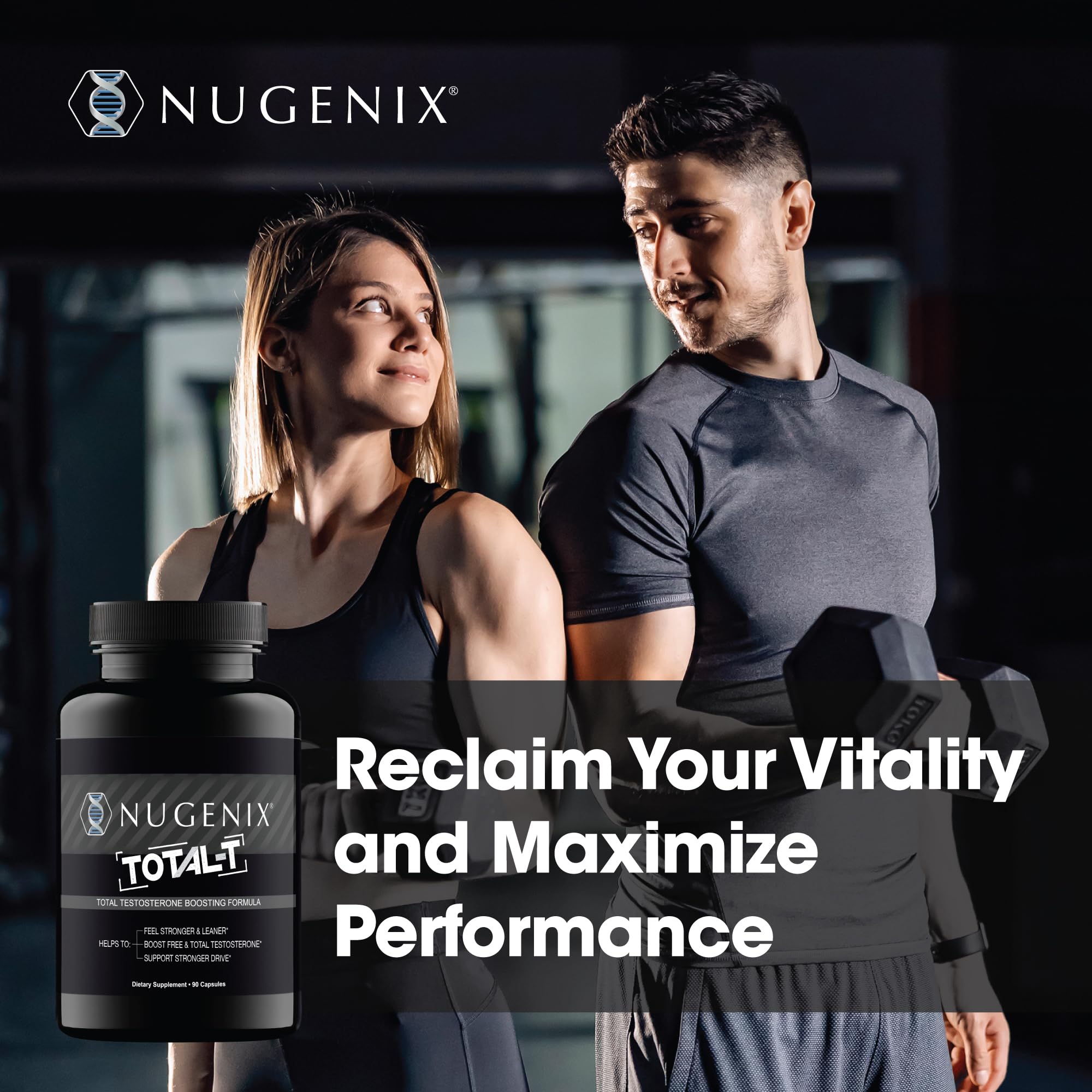 Performance sportive Nugenix Total-T: soutien potentiel lors d'entraînements.
