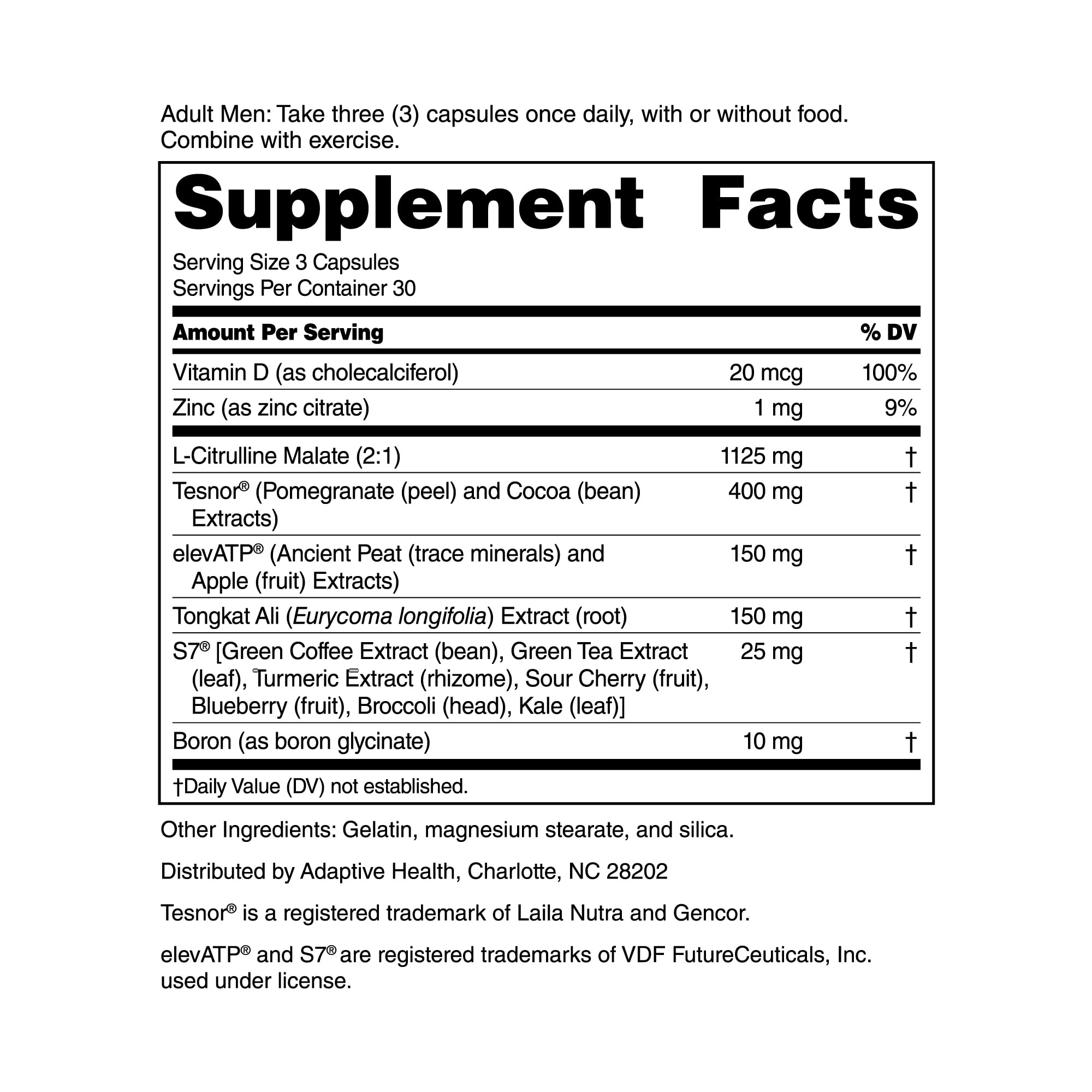 Nugenix Total-T2 — comprimés faciles à avaler pour une routine pratique.