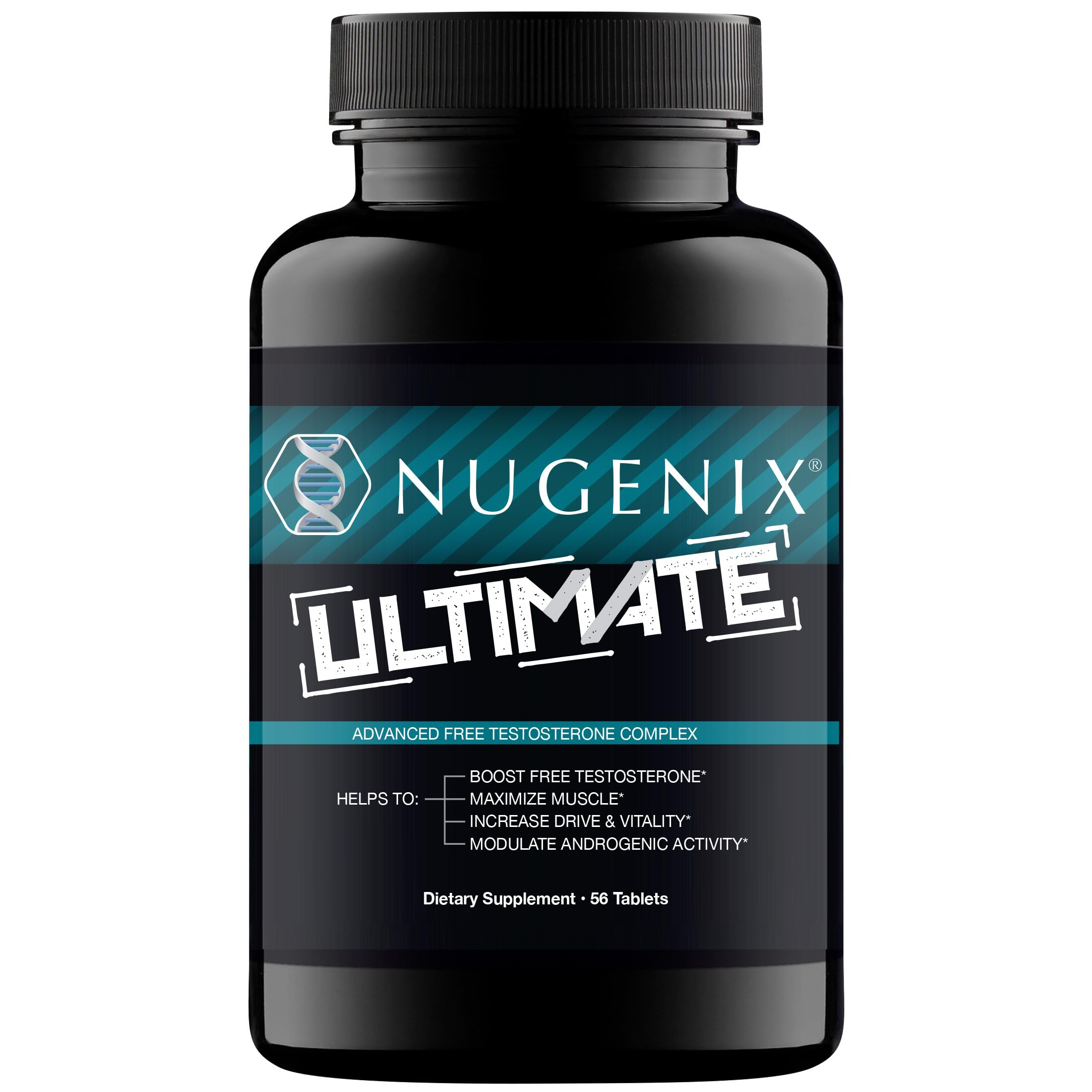 Nugenix Ultimate bouteille-dose prête à accompagner l’entraînement et la récupération.