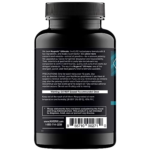 Capsules Nugenix Ultimate faciles à prendre pour soutenir votre routine sportive.