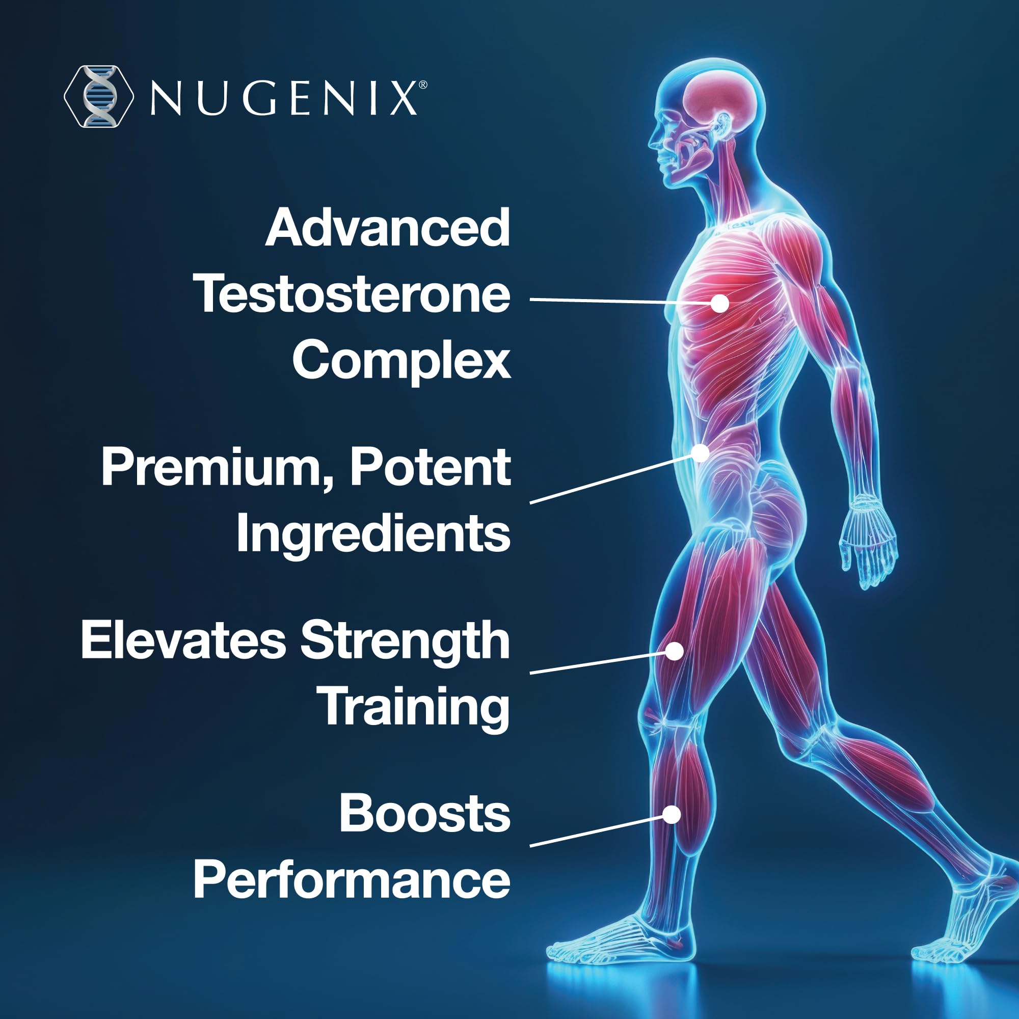 Nugenix Ultimate — ingrédients-clefs, mélange premium pour soutenir le confort et la vitalité.