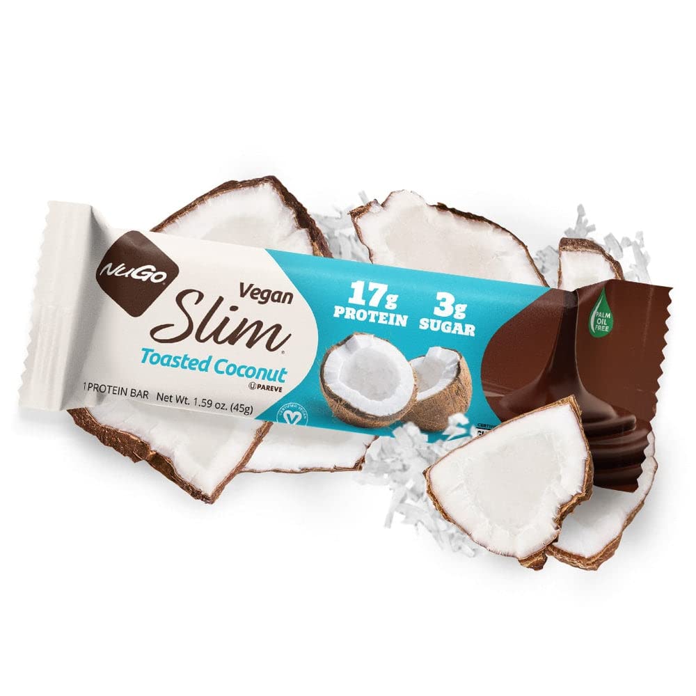 NuGo Slim Fibres 6-7 g, aide à la satiété lors des pauses.
