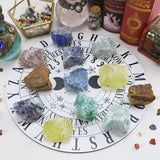 NUKAYAI fluorite verte brute – utile pour méditation guidée et introspection
