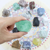 NUKAYAI fluorite verte brute – idéale pour travaux d’artisanat et rituels