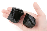 NUKAYAI obsidienne noire brute, décor intérieur apaisant et focalisation lors de méditation.