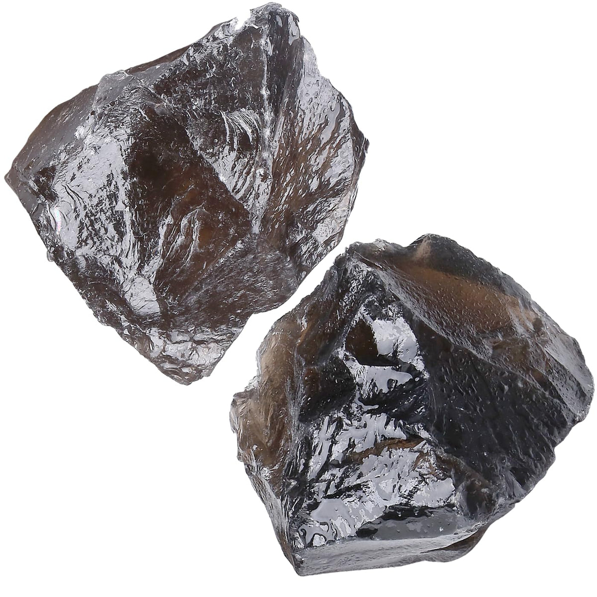 NUKAYAI quartz fumé brut – pierres idéales pour décor et méditation.