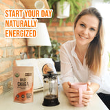 Numami Chaga - poudre pour tisane rapide, pratique et saine.